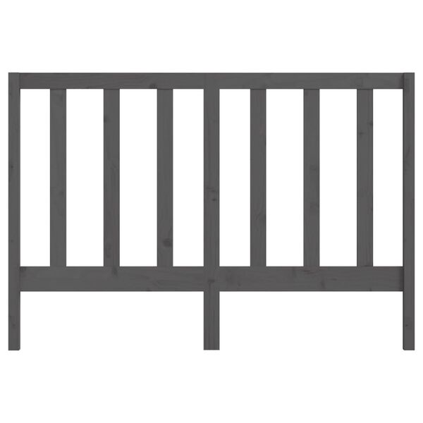 vidaXL voodipeats, hall, 141 x 4 x 100 cm, m&auml;nnipuit