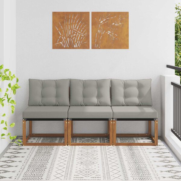 vidaXL 3 T&uuml;kk V&auml;likeskkonna keskdiiivan