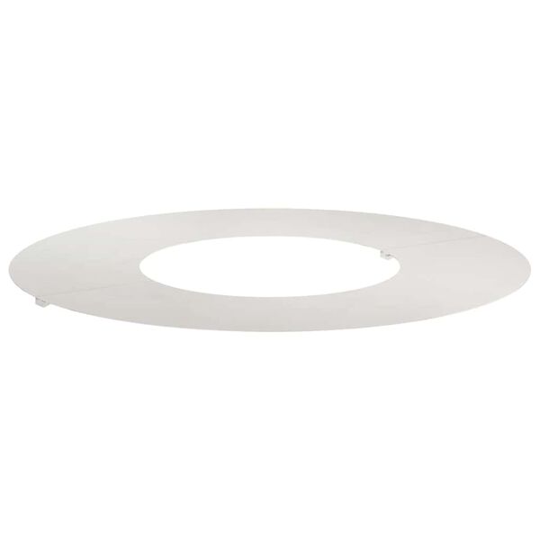 vidaXL sobiv lame puu rõngale Hõbedane Ø30 / 60 cm Roostevaba teras