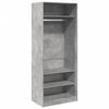 vidaXL garderoob betoonhall 80x50x200 cm tehispuit