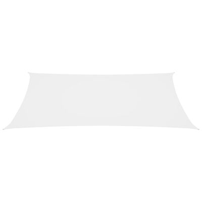 vidaXL oxford-kangast päikesepuri, ristkülik, 2 x 4,5 m valge