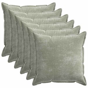 vidaXL Diivanipadi 6 pcs HOUTEN Roheline 70 x 70 cm &Scaron;en&uuml;&uuml;lfabric