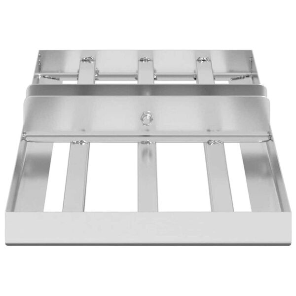 vidaXL Aialeveli vahetuspea Hõbedane Roostevaba teras 201