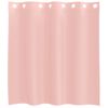 vidaXL Voile kardinad rõngastega 2 tk Roosa 140x140 cm