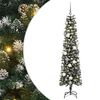 vidaXL Tehisj&otilde;ulupuu Roheline 180 cm PVC, Plastikk ja Teras