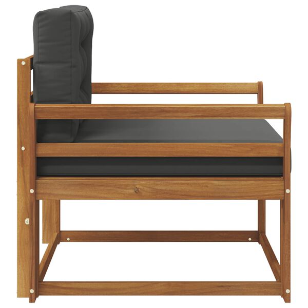 vidaXL V&auml;ljas Keskmine Diivan Tugev akatsiapuu Neutraalne