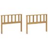 vidaXL K&auml;sivarte moodul 2 pcs Valge 80 x 6 x 61 cm Tugev akatsiapuu