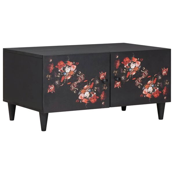 vidaXL Kohvilaud Mitmevärviline 80 x 50 x 40 cm Tugev mango puu