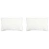 vidaXL Padi 2 pcs Valge 70 x 90 cm Bambuskiud