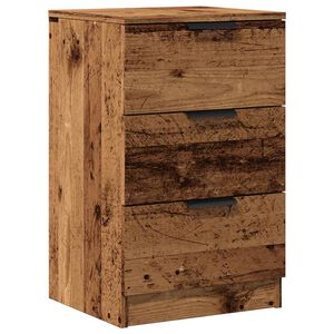 vidaXL &ouml;&ouml;kapp Old Wood 40x36x65 cm Engineered Wood