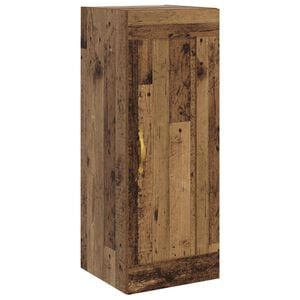 vidaXL Seinekapp Vana puit 34,5 x 34 x 90 cm Tehispuit