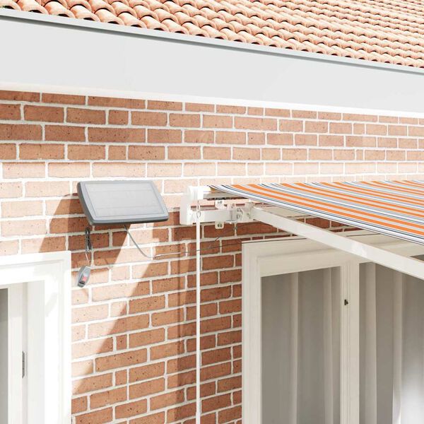 vidaXL K&auml;igukohandatav varikatus Mitmev&auml;rviline 350 x 250 cm