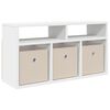 vidaXL Madal laud sahtliga Valge 72 x 22,5 x 38 cm