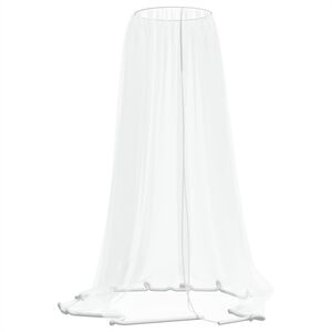 vidaXL S&auml;&auml;sev&otilde;rk Vihmavarjule 220 V&otilde;rk valge &Phi;300x230 cm