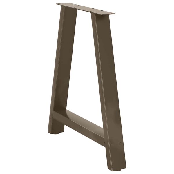 vidaXL s&ouml;&ouml;gilaua jalad, A-kujulised, 2 tk, 80 x (72&ndash;73) cm, teras