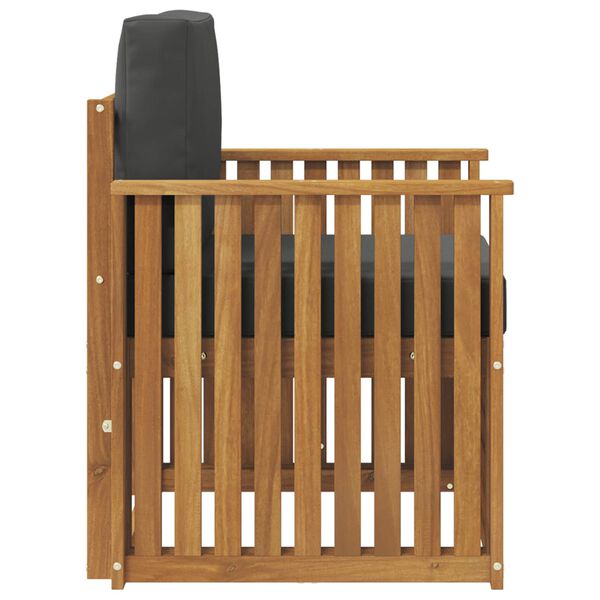 vidaXL V&auml;li diivanikomplekt padjaga Neutraalne 71 x 63 x 73 cm