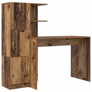 vidaXL Laud Vana puit 133.5 x 50 x 124 cm 2 tk