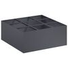 vidaXL Aia istutuspot Antratsiit 100 x 100 x 30 cm