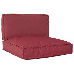 vidaXL Pallet padjakomplekt 2 pcs Beež Oxfordi kangas