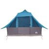 vidaXL Tipi telk katusega ladustamisega Sinine 358 x 296 x 258 cm taft
