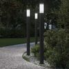 vidaXL pollarvalgustid 3 tk 110 cm roostevabast terasest IP44