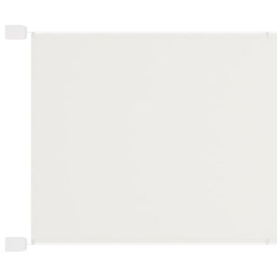 vidaXL vertikaalne varikatus valge 140x270 cm Oxfordi kangas