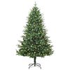vidaXL Tehislumi Christmas Tree koos alusega Roheline 180 cm PVC ja PE