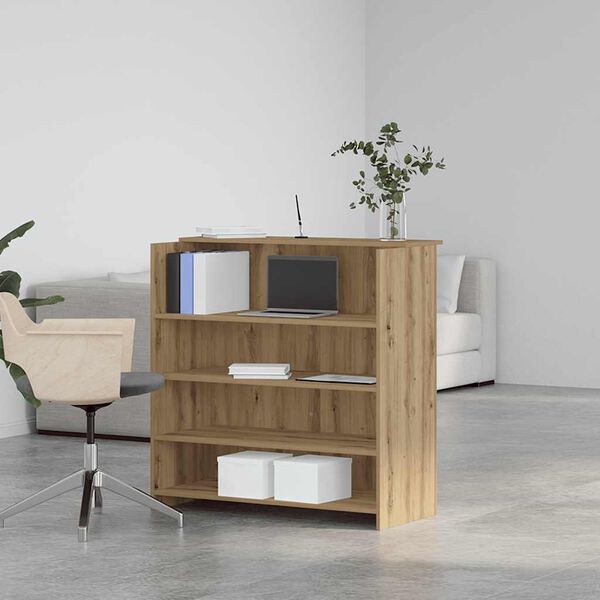 vidaXL vastuv&otilde;tulaud, k&auml;sit&ouml;&ouml;tamm, 100x50x103,5 cm, tehispuit