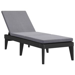 vidaXL p&auml;evitustool istmepadjaga, antratsiithall, 186 x 60 x 29 cm, PP