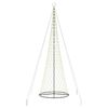 vidaXL LED j&otilde;ulupuu Soe valge 500 cm Metall