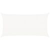 vidaXL p&auml;ikesepuri HDPE, ristk&uuml;lik, 2 x 4 m valge