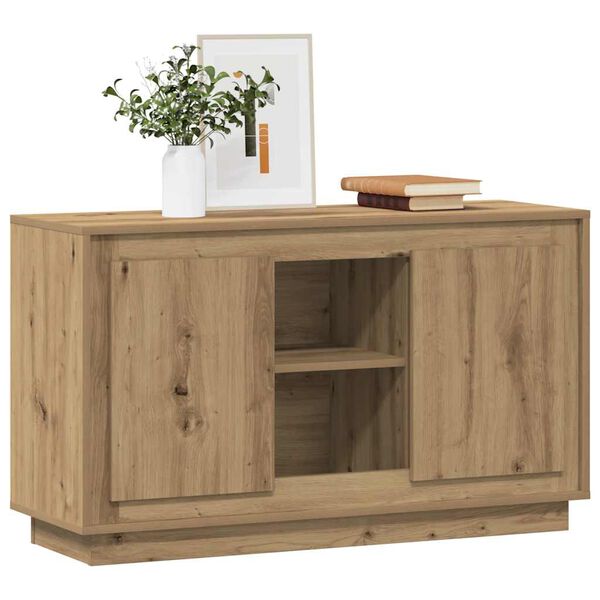 vidaXL puhvetkapp Artisan Oak 102x35x60 cm Engineered Wood