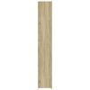 vidaXL kõrge kapp, Sonoma tamm, 30x42,5x185 cm tehispuit