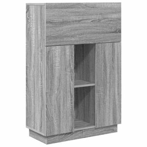 vidaXL Laud Hall Sonoma Tehispuit 71,5 x 31,5 x 106,5 cm
