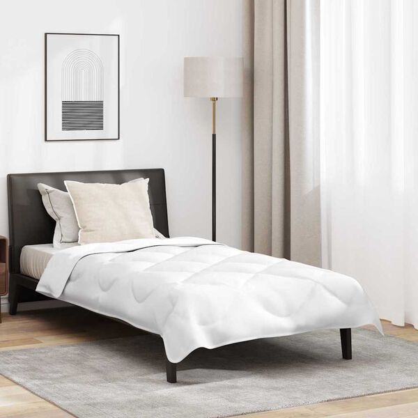 vidaXL Suletekk padjaga 2 pcs Valge Mikrofiiber