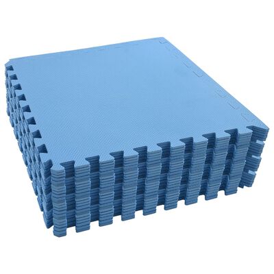 vidaXL põrandamatid 24 tk 8,64 ㎡ EVA-vaht, sinine
