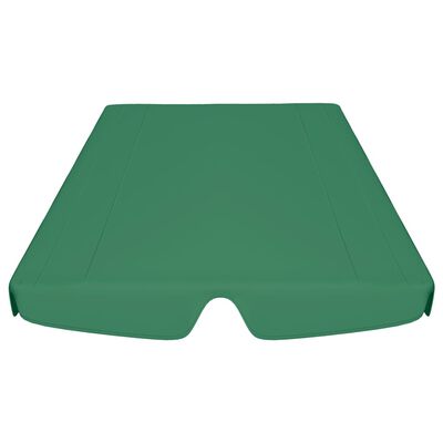 vidaXL aiakiige asenduskatus roheline 150/130x105/70 cm