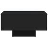 vidaXL kohvilaud, must, 60 x 60 x 31,5 cm, tehispuit
