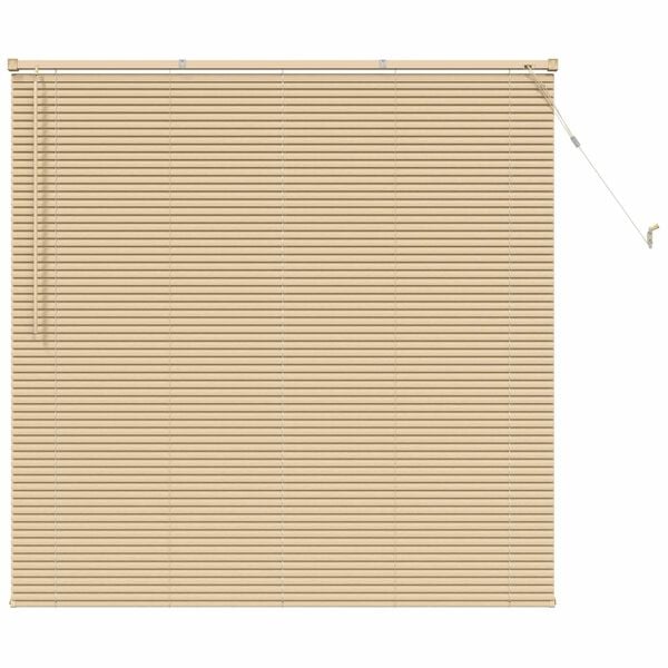 vidaXL Veneetsia rulo Reguleeritav Helepruun mustriga 150 x 160 cm PVC