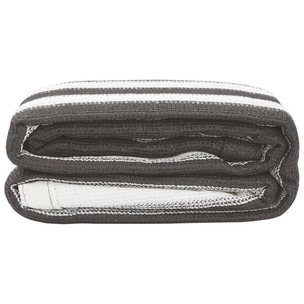 vidaXL telgimatt 300 x 400 cm antratsiithall ja valge