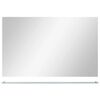 vidaXL seinapeegel riiuliga, 100 x 60 cm, karastatud klaasist