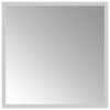 vidaXL LED vannitoa peegel L&auml;bipaistev 40 x 40 cm karastatud klaas