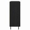vidaXL K&otilde;ide sahtliga Must tamm 69,5 x 34 x 90 cm Tehispuit