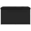 vidaXL hoiupink, must, 82 x 42 x 45 cm, tehispuit