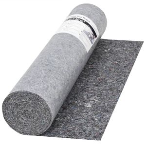 vidaXL libisemiskindel maalrifliis 50 m 280 g/m&sup2; hall