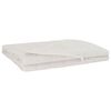 vidaXL Kaalu tekk Valge 200 x 220 cm 13 kg 100% Puuvill 205T