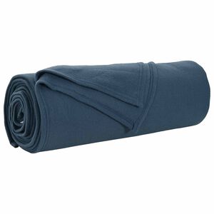 vidaXL Pleed Tumesinine 280 x 210 cm 0.79 kg Fliis