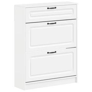 vidaXL Kinga kapp UTRECHT 78 x 24 x 100 cm Tehispuit Valge