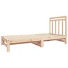 vidaXL väljatõmmatav päevavoodi, 2 x (90x190) cm, männipuit
