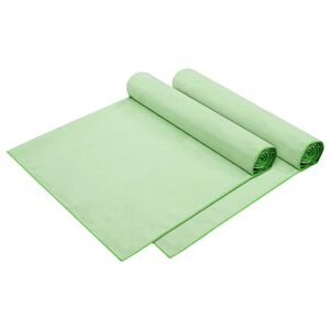 vidaXL P&auml;ikesevoodi linad 2 pcs Roheline 210 x 75 cm